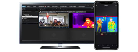 Thermal Imaging Body Temperature Scanning